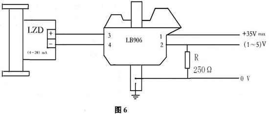 轉(zhuǎn)子流量計防爆接線圖